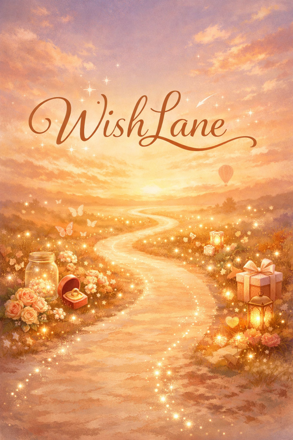 WishLane — a glowing path of wishes